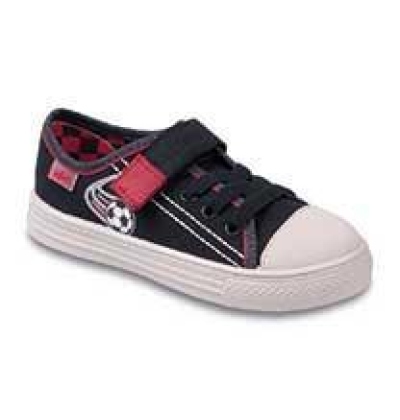 429X008 26 - chlap.tenisky, 1 SZ,černá, fotbal.míč