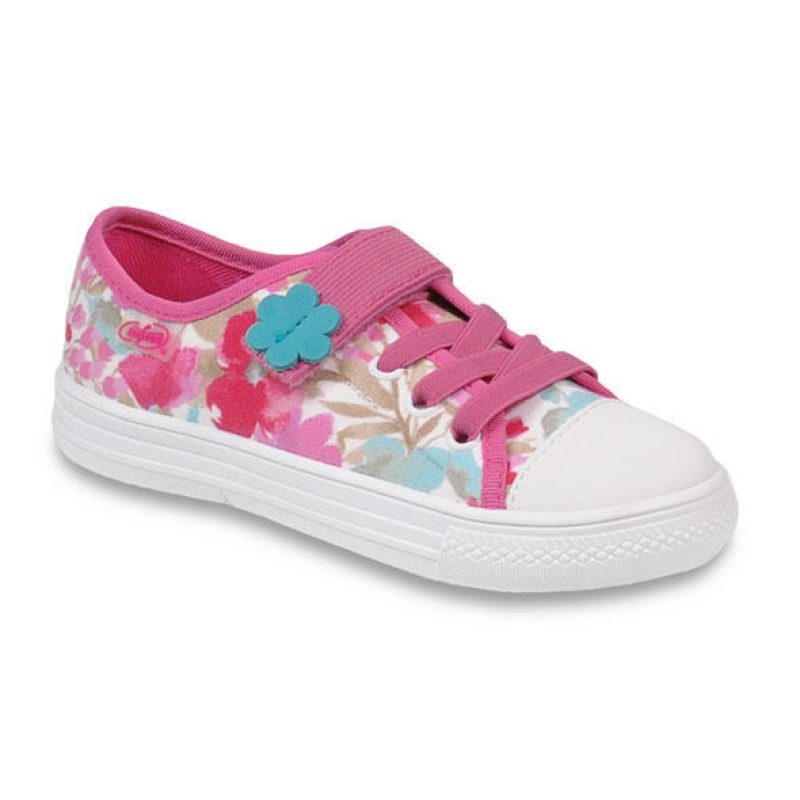 429Y002 34 - dívčí tenisky, 1 SZ, růžový potisk