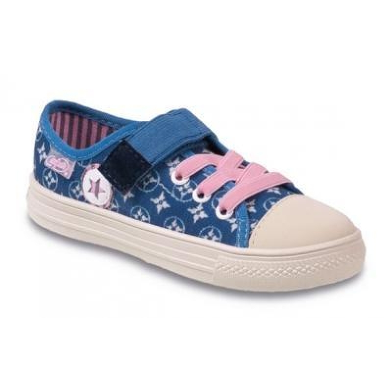 429Y003 34 - dívčí tenisky, 1 SZ, modrá