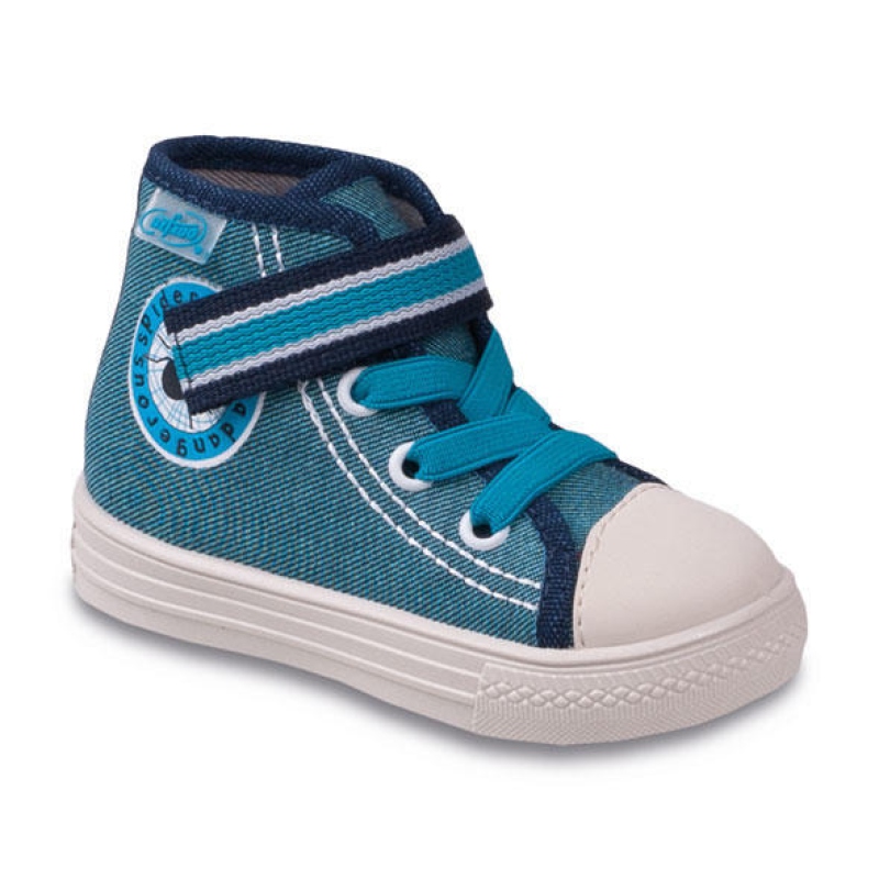 432P005 20 - chlap.kotník., šněr + 1 SZ, modrá