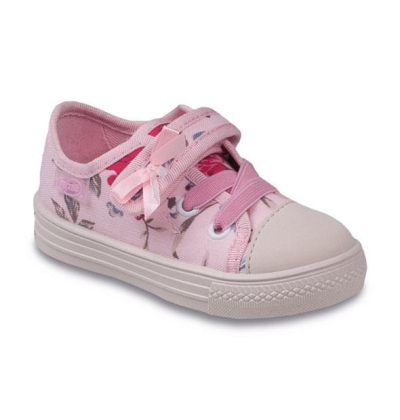 437P004 20 - dívčí tenisky, 1 SZ, růžový potisk