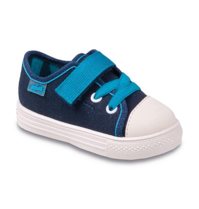 437P007 18 - chlapecké tenisky, 1 SZ, modrá