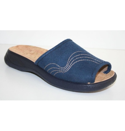 442D162 40 - OLIVIA OŠ - modrá, vlnovky