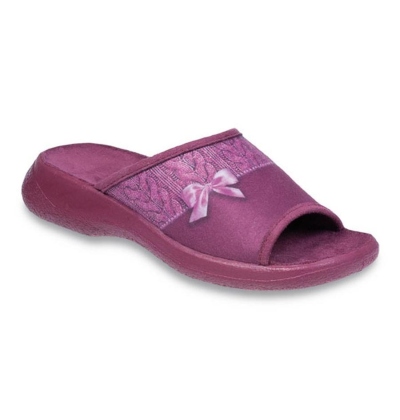 442D192 36 - OLIVIA OŠ - vínová, vzor s mašlí