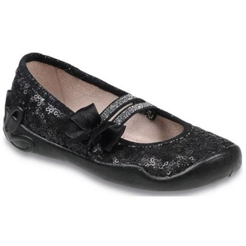 444X001 27 - dív.balerínka,2 gumky,černá,mašlička