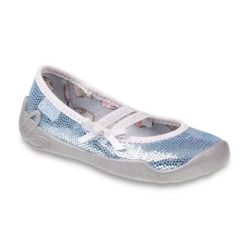 444X016 26 - dív.balerínka,2 gumky. sv. modrý lesk