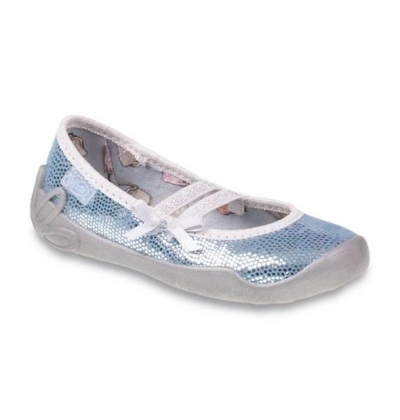 444X016 26 - dív.balerínka,2 gumky. sv. modrý lesk