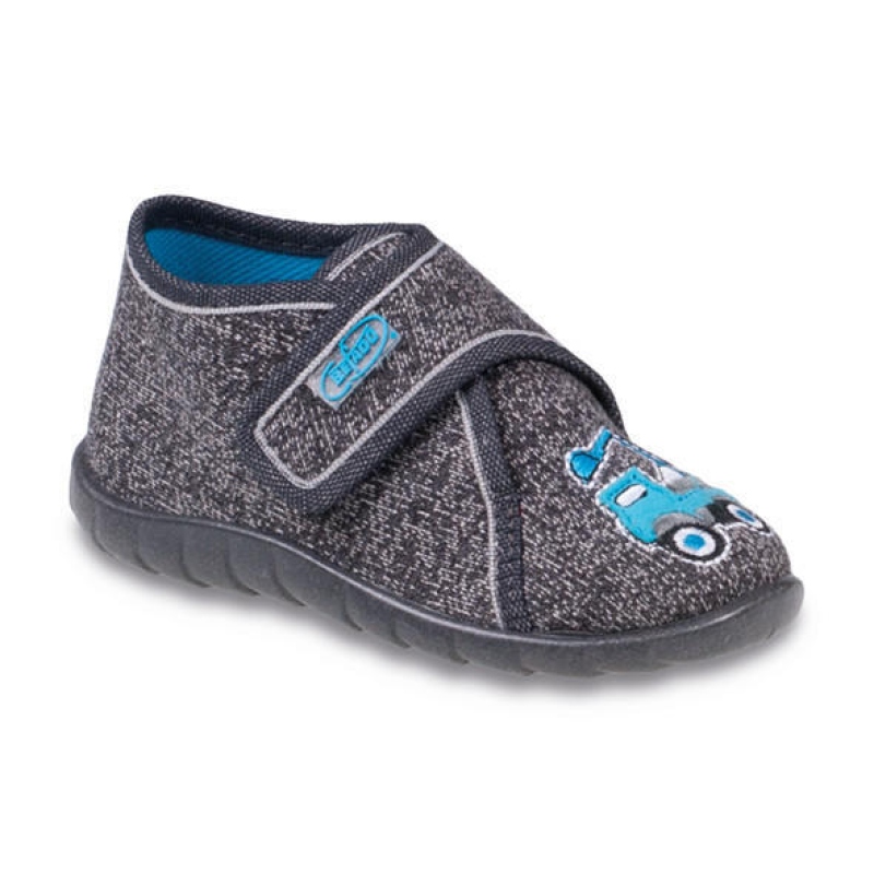 455P039 18 - chlapecké bačkorky Befado, auto