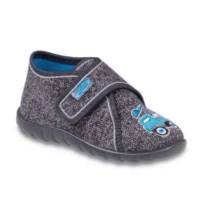 455P039 18 - chlapecké bačkorky Befado, auto