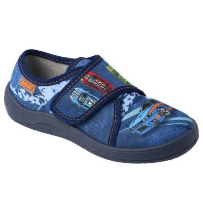 463X270 25 - chlapecké bačkorky 1SZ modré, auta