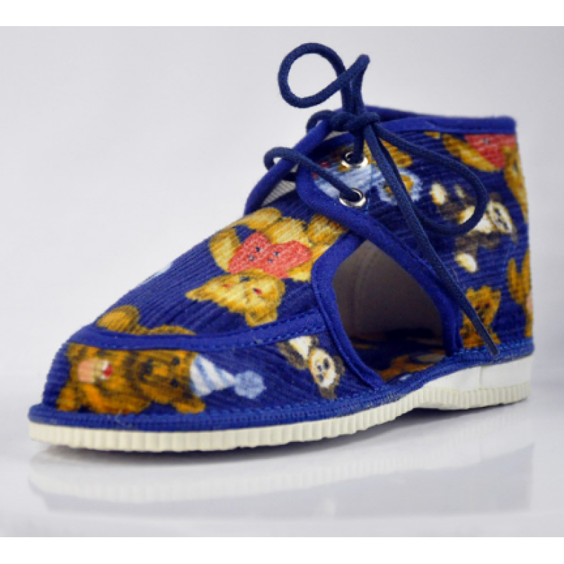 507 - dětské bačkorky na šněrování