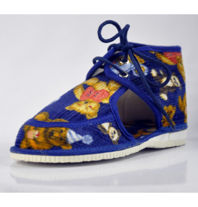 507 - dětské bačkorky na šněrování