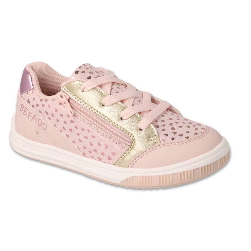514X004 514Y004 - tenisky BEFADO SPORT - ZIPP růžové