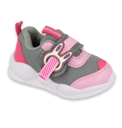 516P091 20 - tenisky BEFADO SPORT COLL. šedorůžové