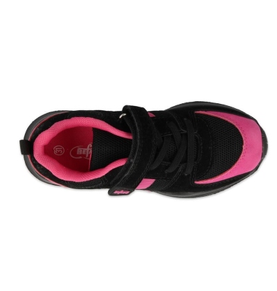 516Q129 37 tenisky BEFADO SPORT-STRIPE růžovočerné