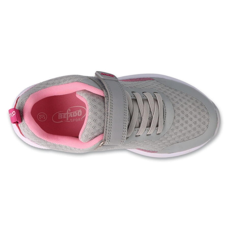 516Q317 37 tenisky BEFADO SPORT - POP šedorůžová