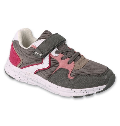 516X272 25 tenisky BEFADO SPORT - DOT šedo-růžové