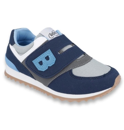 516Y041 31 - botasky SPORT COLLECTION modro-šedá,B