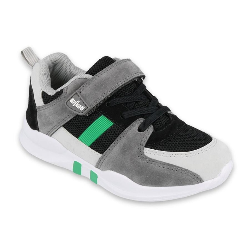 516Y075 30 tenisky BEFADO SPORT COLL. STRIPE šedé