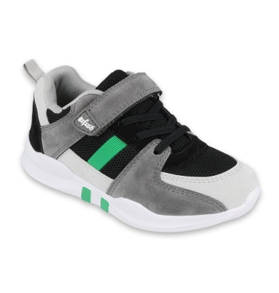 516Y075 30 tenisky BEFADO SPORT COLL. STRIPE šedé