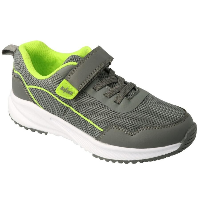 516Y117 31 tenisky BEFADO SPORT - LINE šedozelené