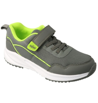 516Y117 31 tenisky BEFADO SPORT - LINE šedozelené