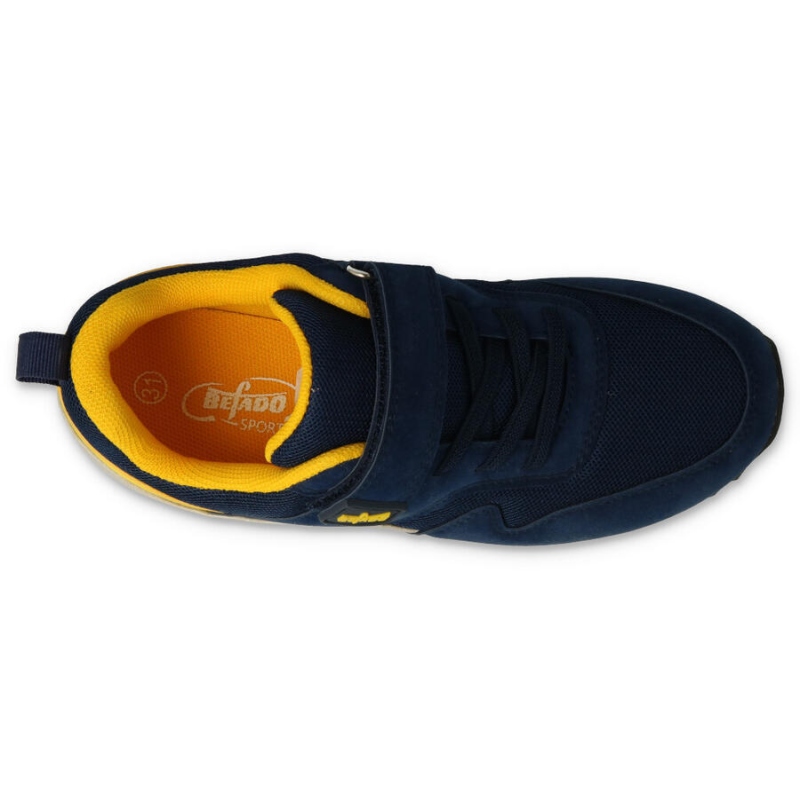 516Y218 31 tenisky BEFADO SPORT - STYLE modrožluté