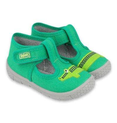 531P074 18 - chlapecké bačkorky Befado, krokodýl