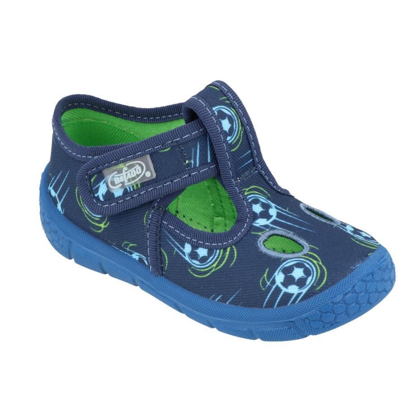 533P015 18 - chlapecké bačkorky Befado, suchý zip