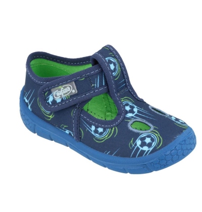 533P015 18 - chlapecké bačkorky Befado, suchý zip