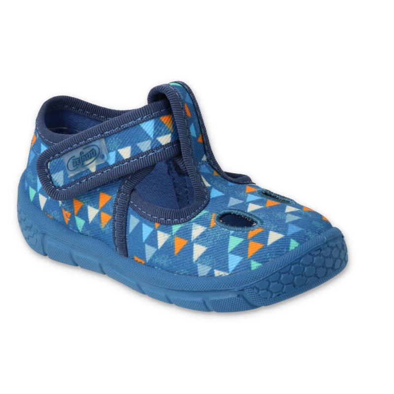 533P023 18 - chlapecké bačkorky Befado 1SZ, modré