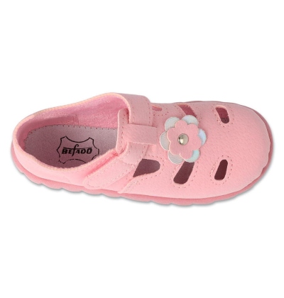 535P002 20 - dívčí sandálky Befado FLEXI, kytička