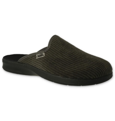 548M028 39 - pánské pantofle Befado LEON ZŠ, khaki