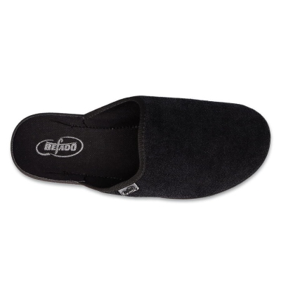 548M032 39 - pánské pantofle Befado LEON ZŠ, černé