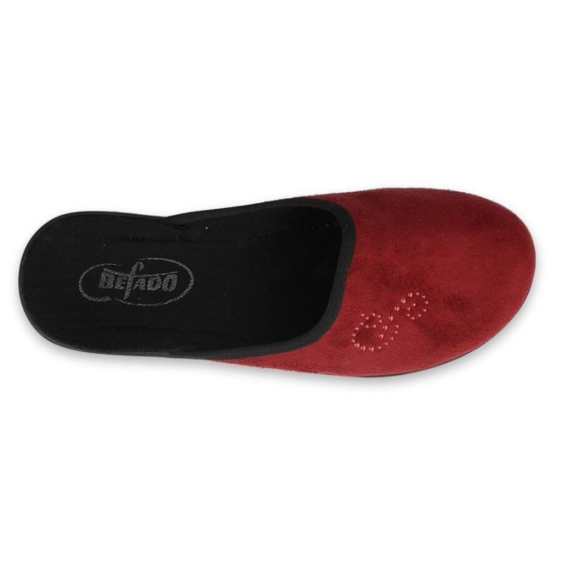 552D012 36 - dámské pantofle Befado JULA ZŠ vínové