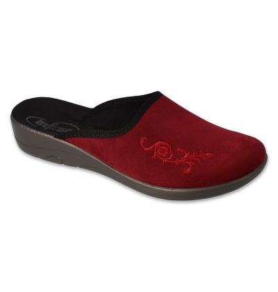 552D018 36 -dámské pantofle Befado JULA ZŠ červené