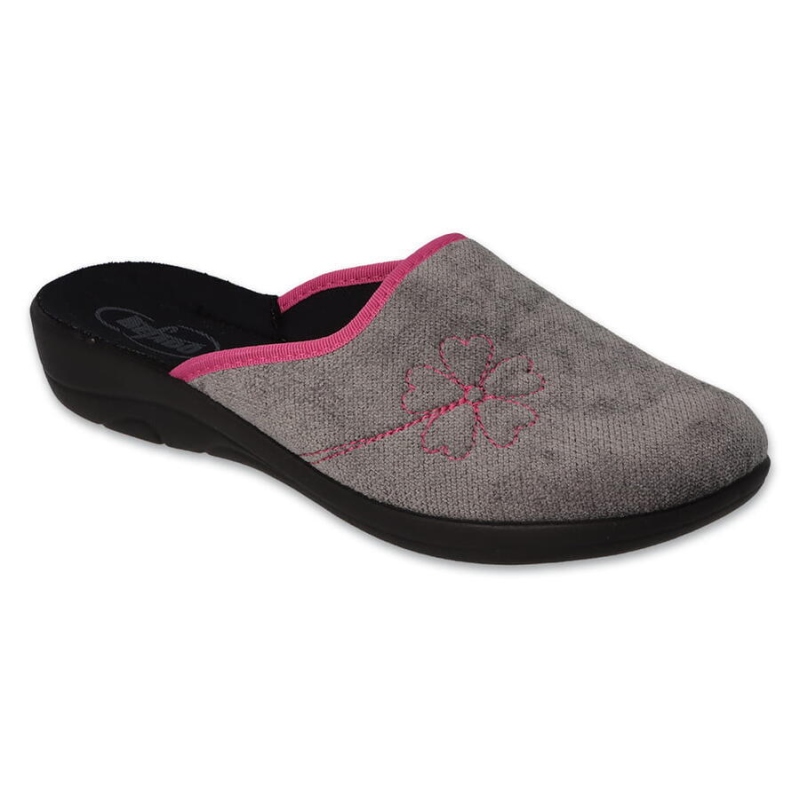 552D023 35 - dámské pantofle Befado JULA ZŠ šedé