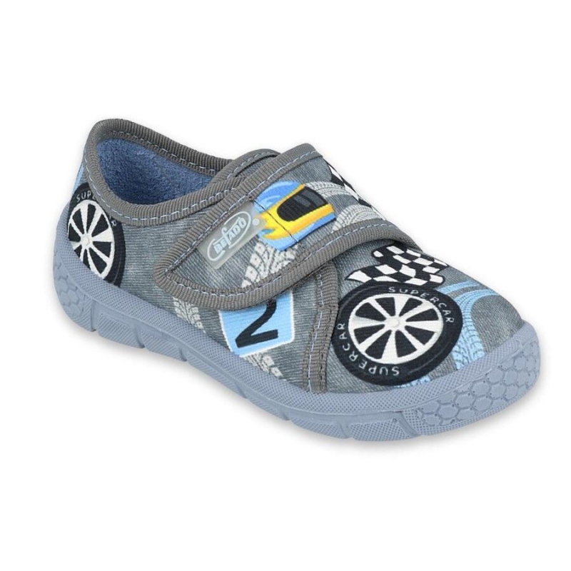 557P144 20 chlapecké bačkorky Befado 1SZ, SUPERCAR