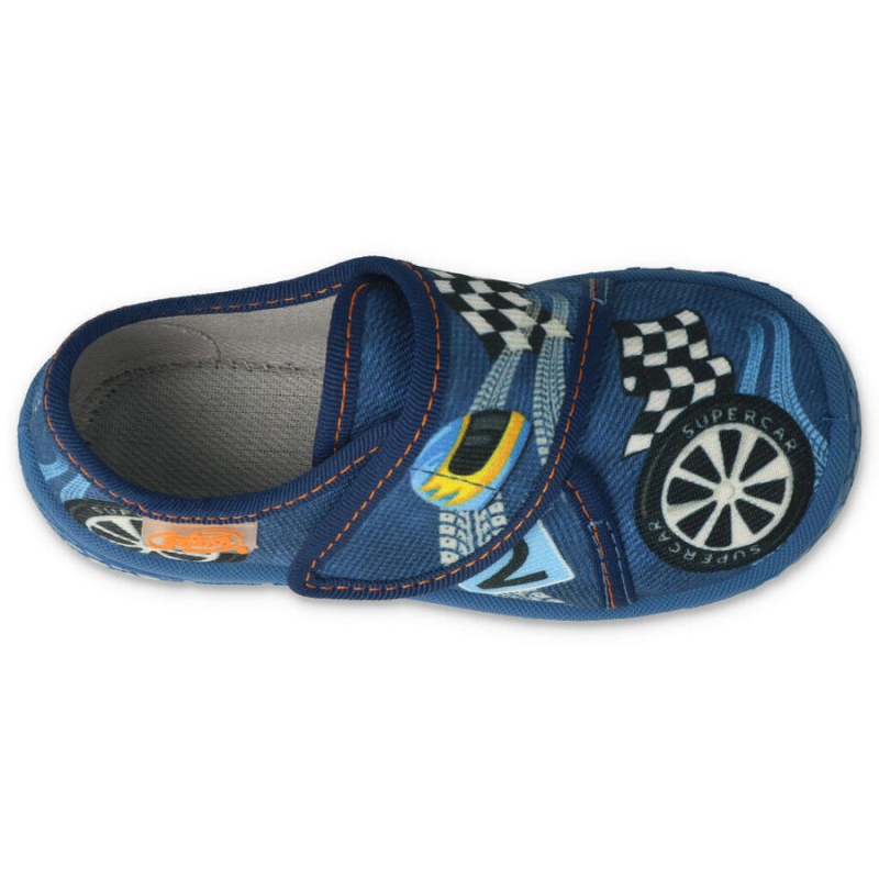 557P145 - chlapecké bačkorky Befado Honey 1SZ SUPERCAR