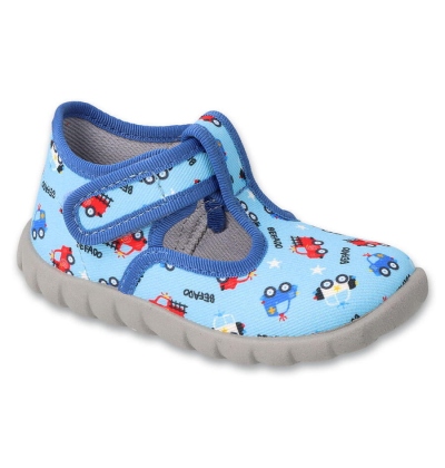 628P021 18 - chlapecké bačkorky Befado, hasiči