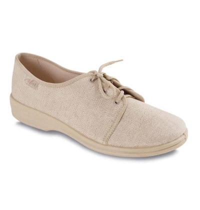 630M007 40 - pán.šněrovací text.polobotka, b.režná