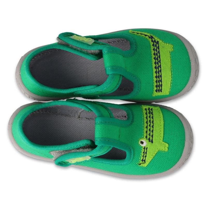 631P022 18  chlapecké bačkorky Befado, krokodýl