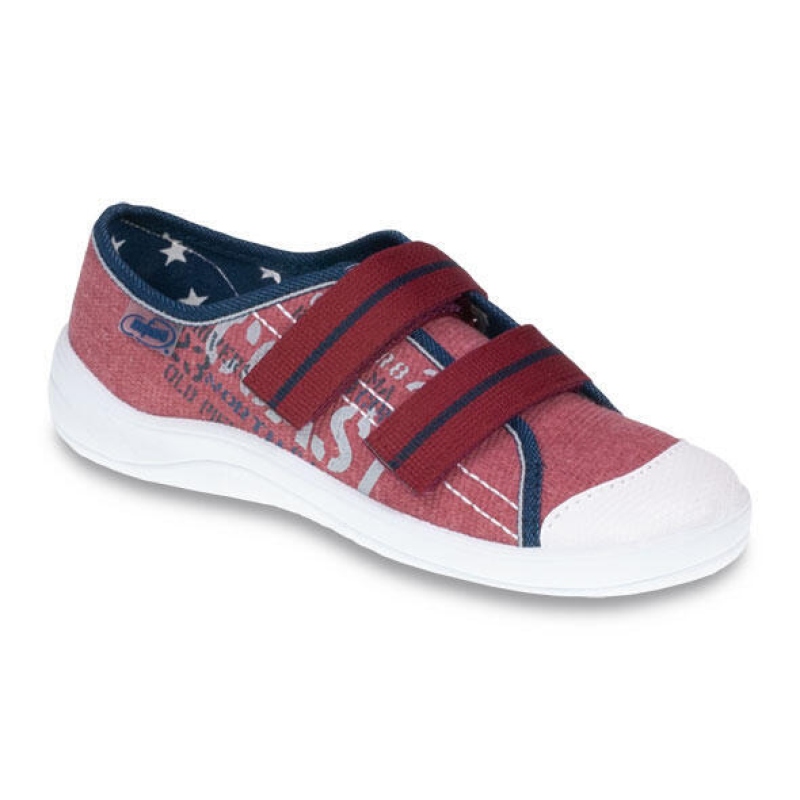 672Y053 31 - chlapecké tenisky Befado 2 SZ,cihlová