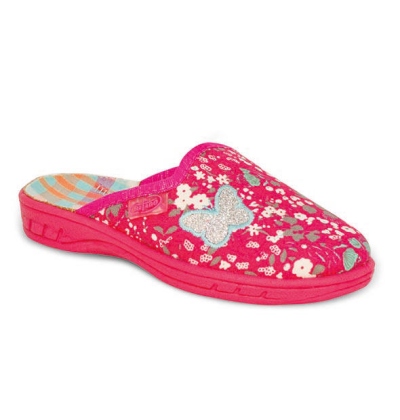 707X336 26 - dívčí pantofle Befado ZŠ, motýlek