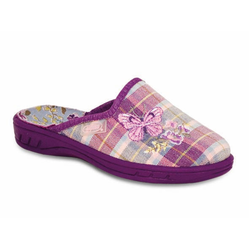 707X337 27 - dívčí pantofle Befado ZŠ, motýlek