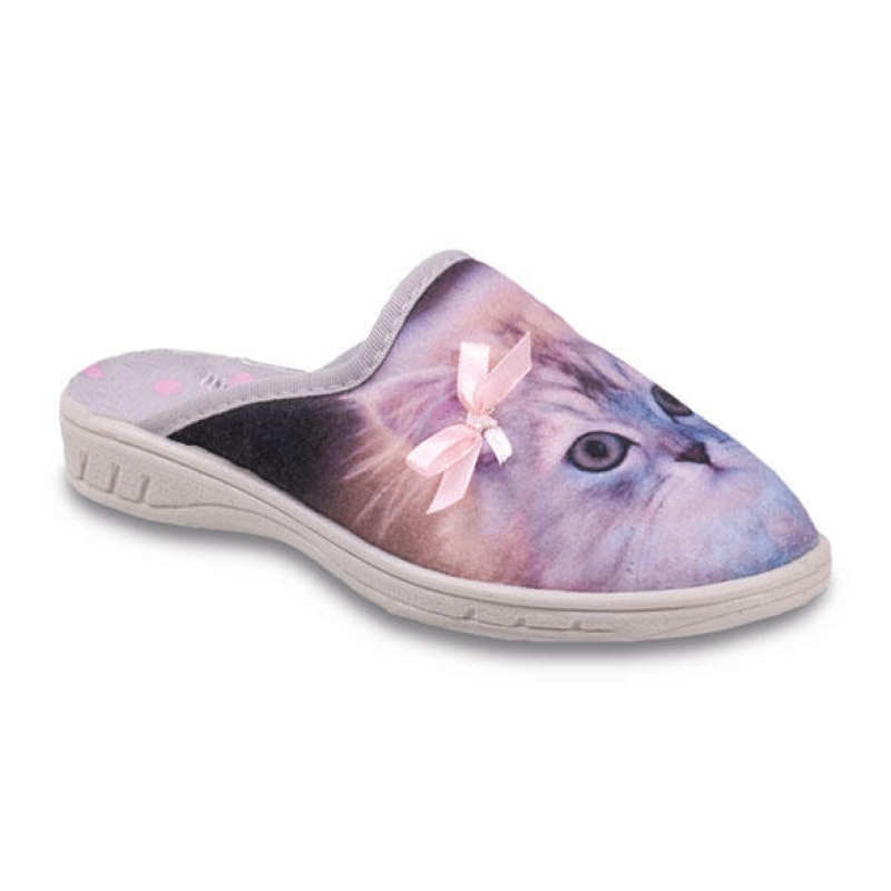 707X371 26 - dívčí pantofle Befado ZŠ, kočička