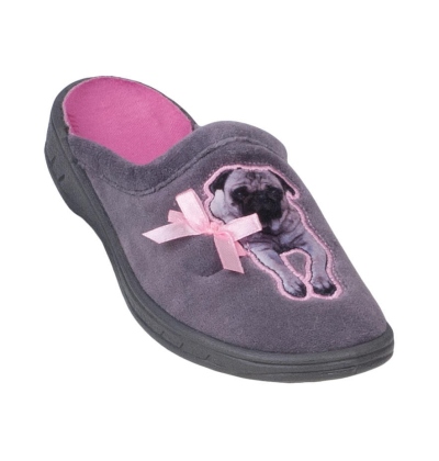 707Y329 31 - dívčí pantofle Befado ZŠ, buldoček