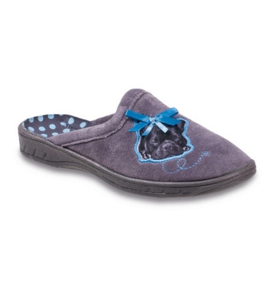 707Y373 33 - dívčí pantofle Befado ZŠ, buldoček