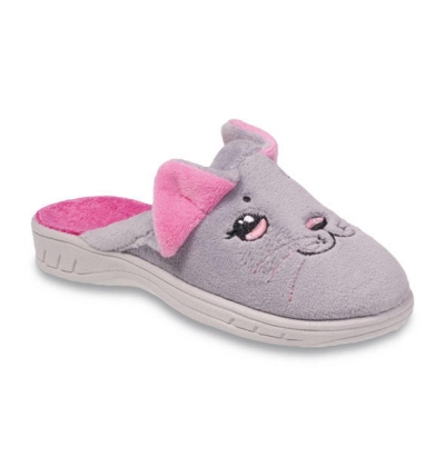 707Y387 36 - dívčí pantofle Befado ZŠ, kočička
