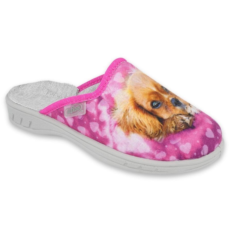 707Y418 31 -JOGI dívčí pantofle Befado ZŠ, pejsek